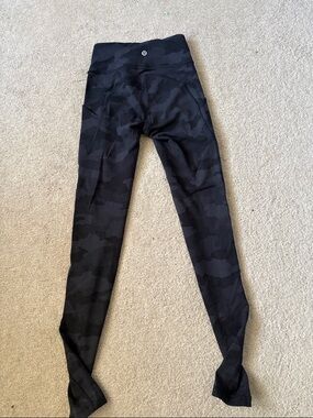 lululemon athletica Black Camo High-Rise Leggings size 2